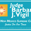 Judge Vigil, from Albuquerque NM