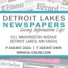 Dl Newspapers, from Detroit Lakes MN